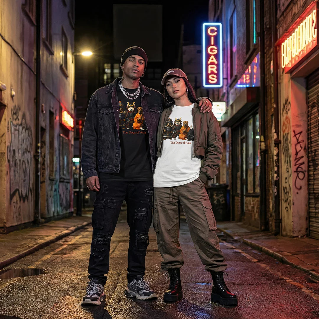 The Dogs of Asia - Paw Prints on-body fit