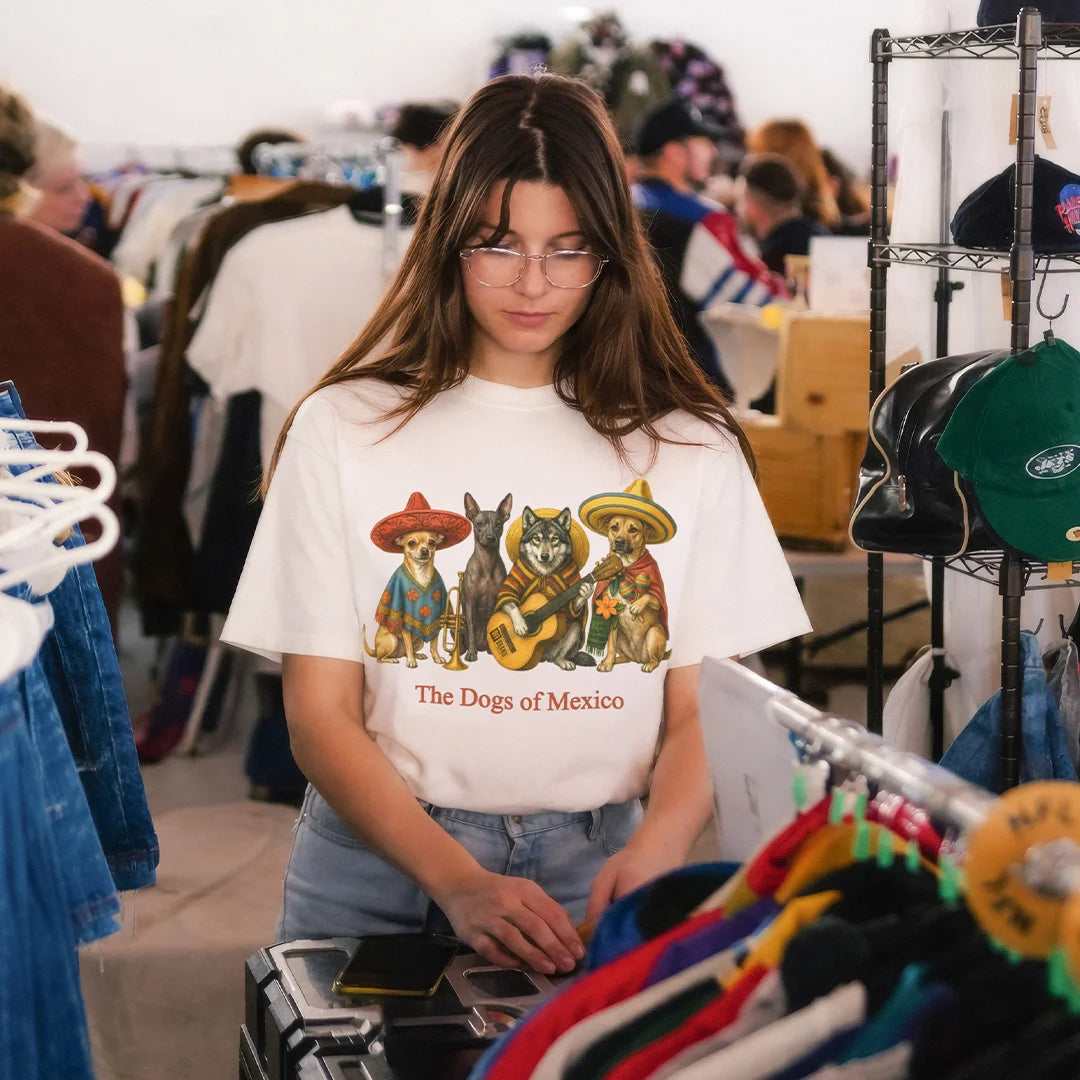 The Dogs of Mexico - Paw Prints on-body fit