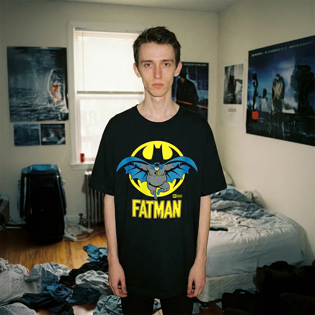 The Fatman - [Not the Batman] Tee on-body fit